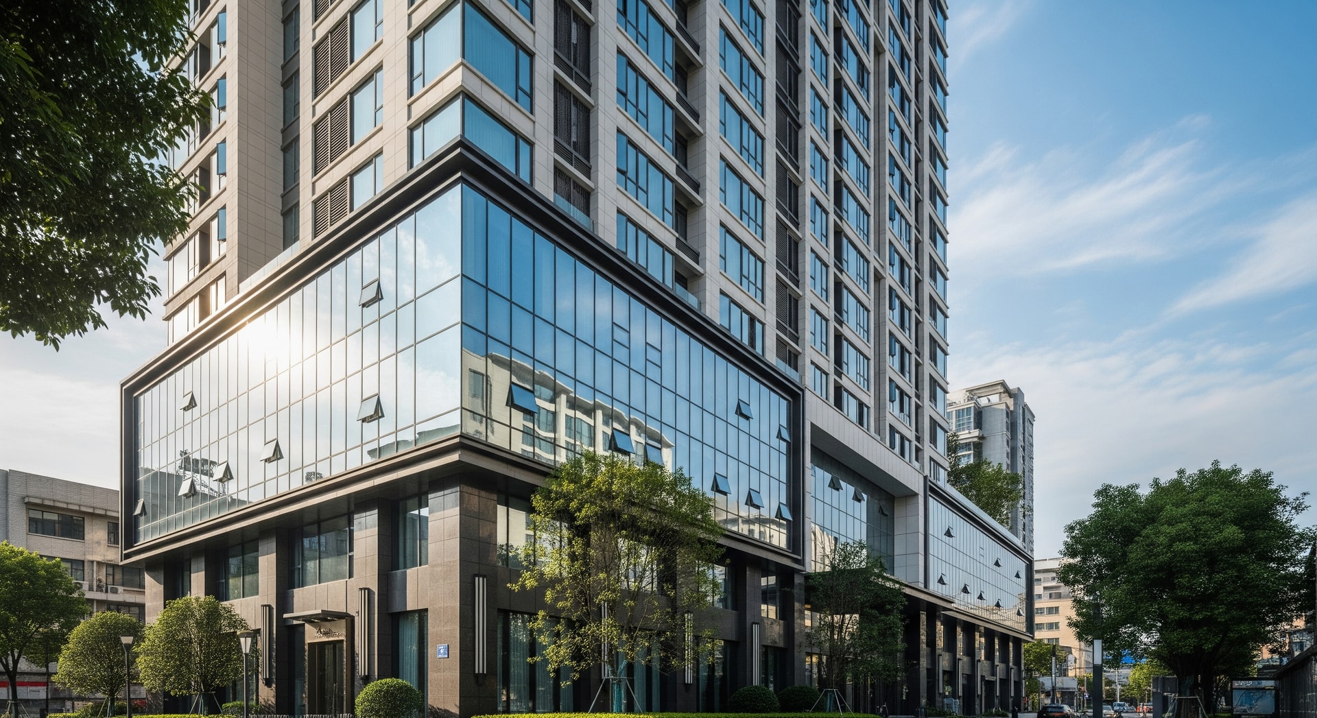 Exterior view of Artik Suzhou, Apartments by Marriott Bonvoy in Gusu District, Suzhou