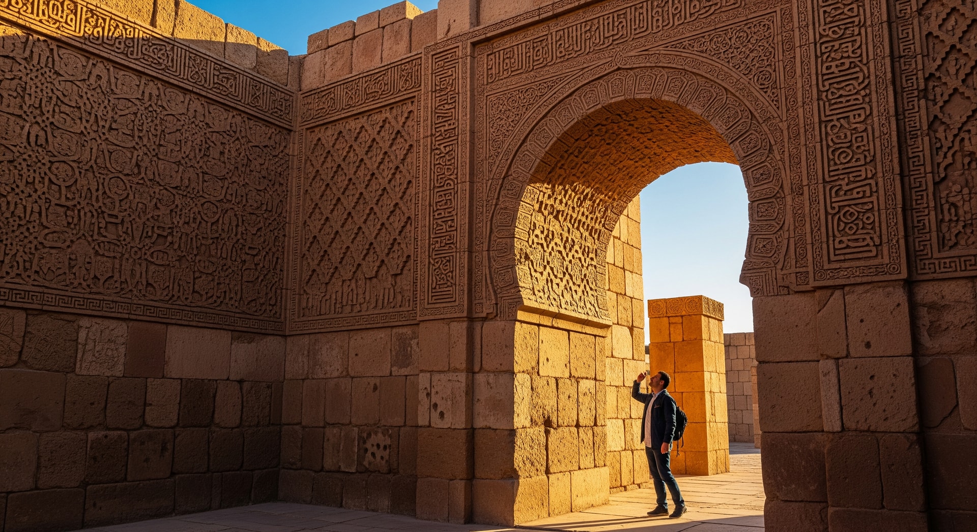 Visitors exploring cultural sites and conservation areas representing Algeria and Angola