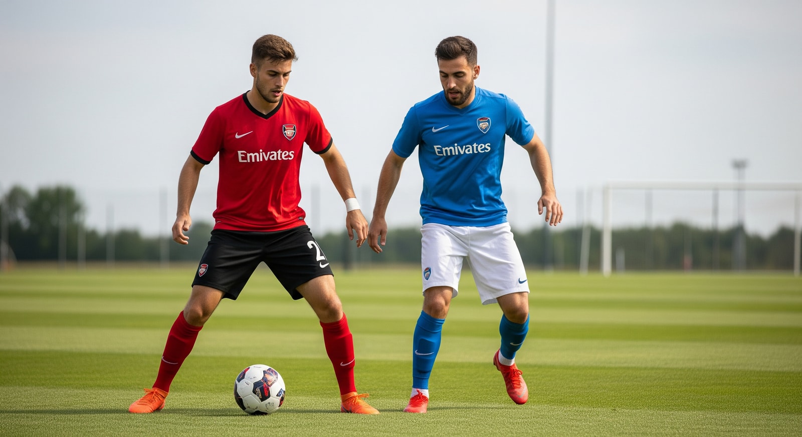 Tourists enjoying a quiet sandy beach on Djerba Island with local architecture visible inland