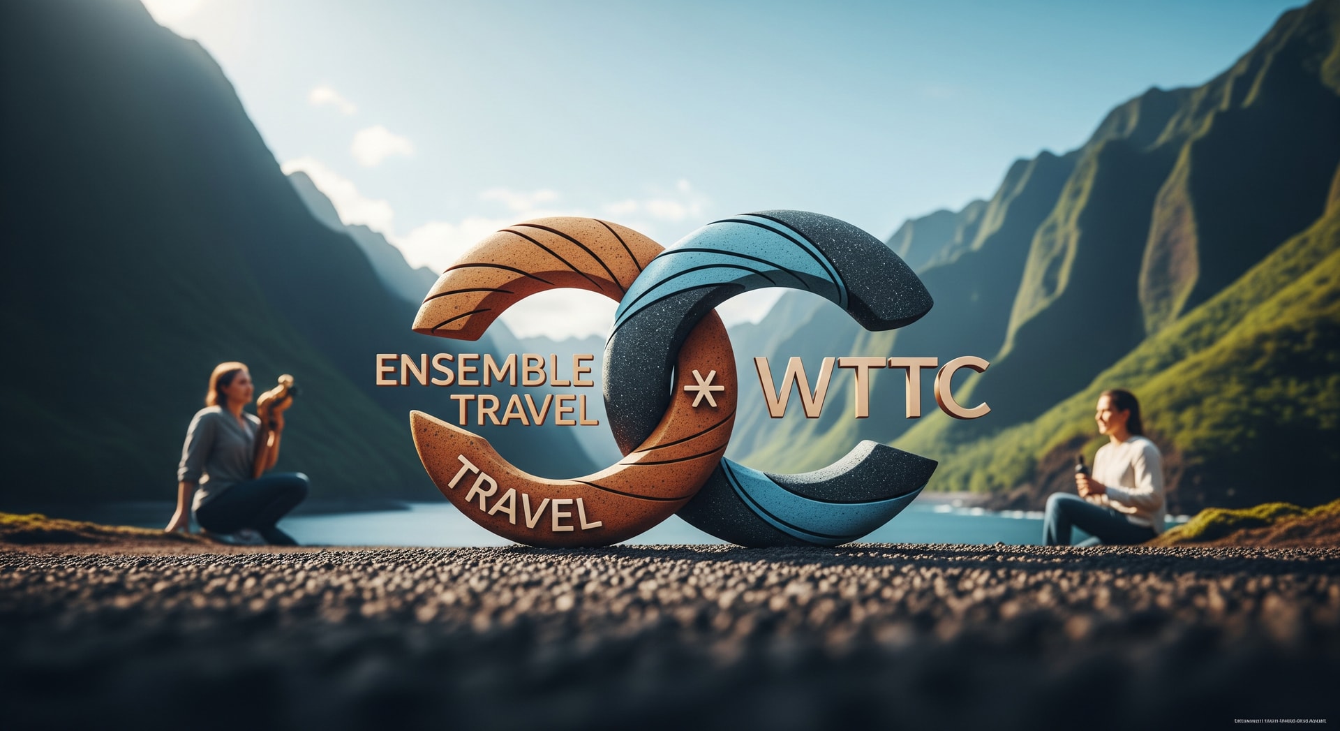 Ensemble Travel and WTTC partnership symbolising sustainable tourism collaboration