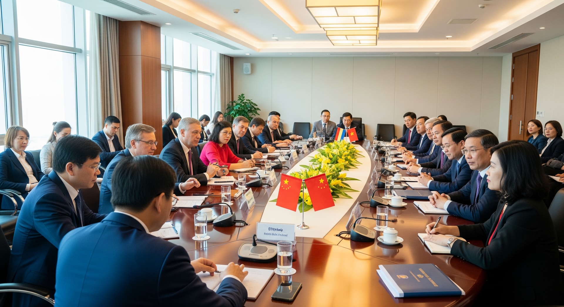 Delegates from Guangxi and Vietnamese localities meeting in Nanning to discuss tourism cooperation