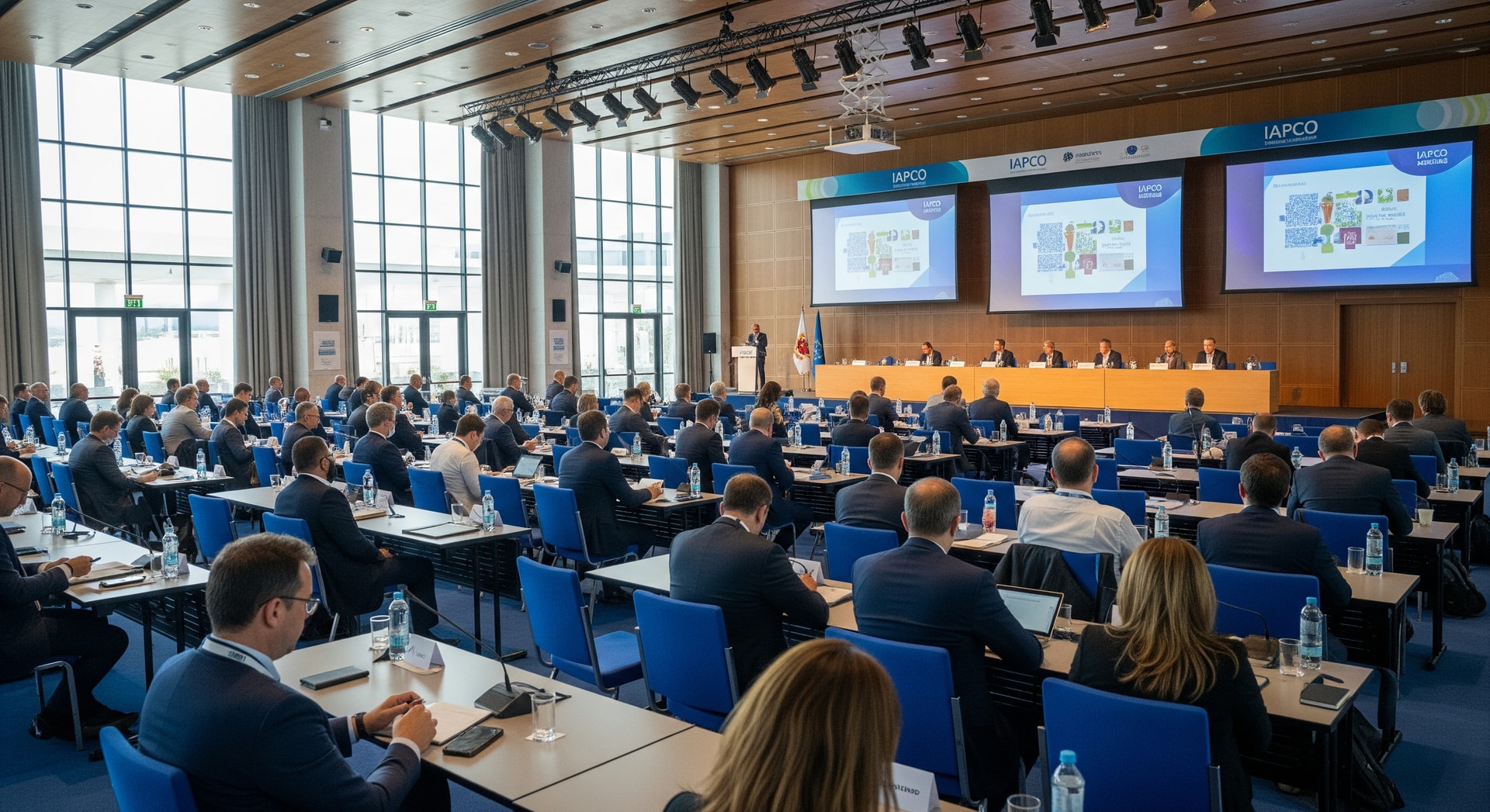 Delegates at IAPCO Annual Meeting 2026 in Athens at the Megaron Athens International Conference Centre