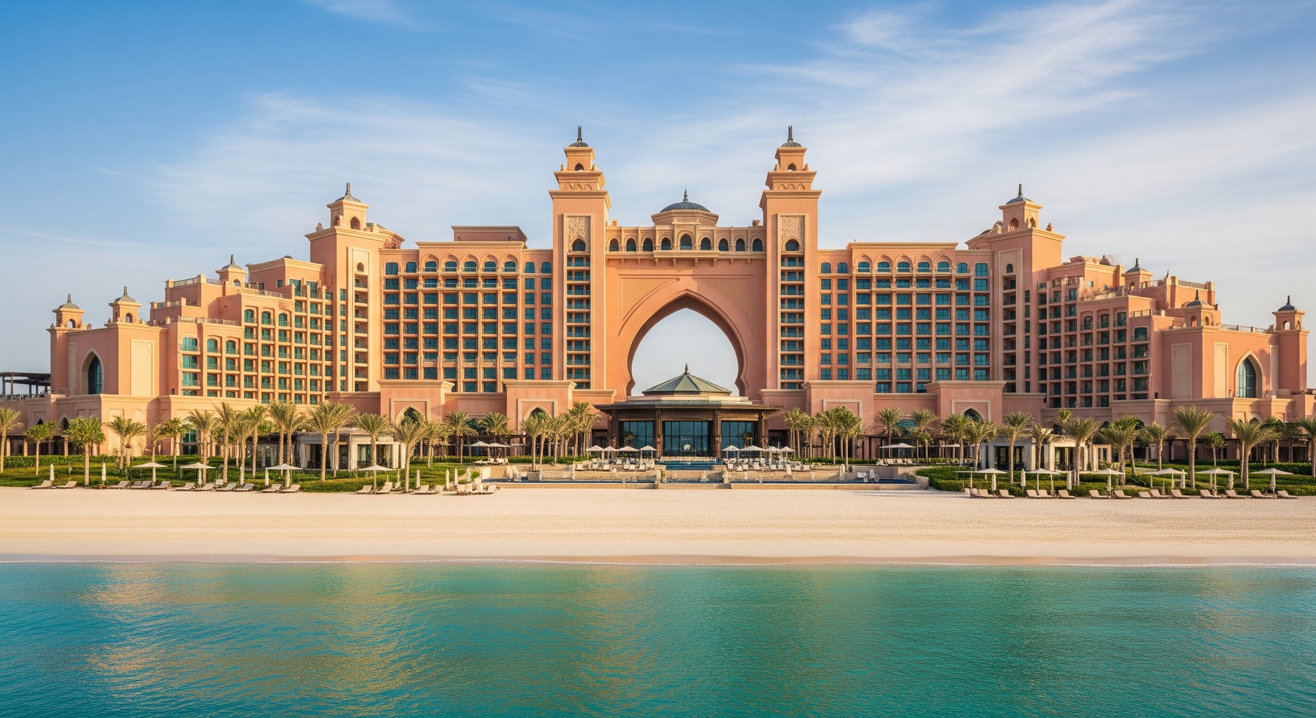 Rixos Al Mairid Ras Al Khaimah beachfront resort exterior view