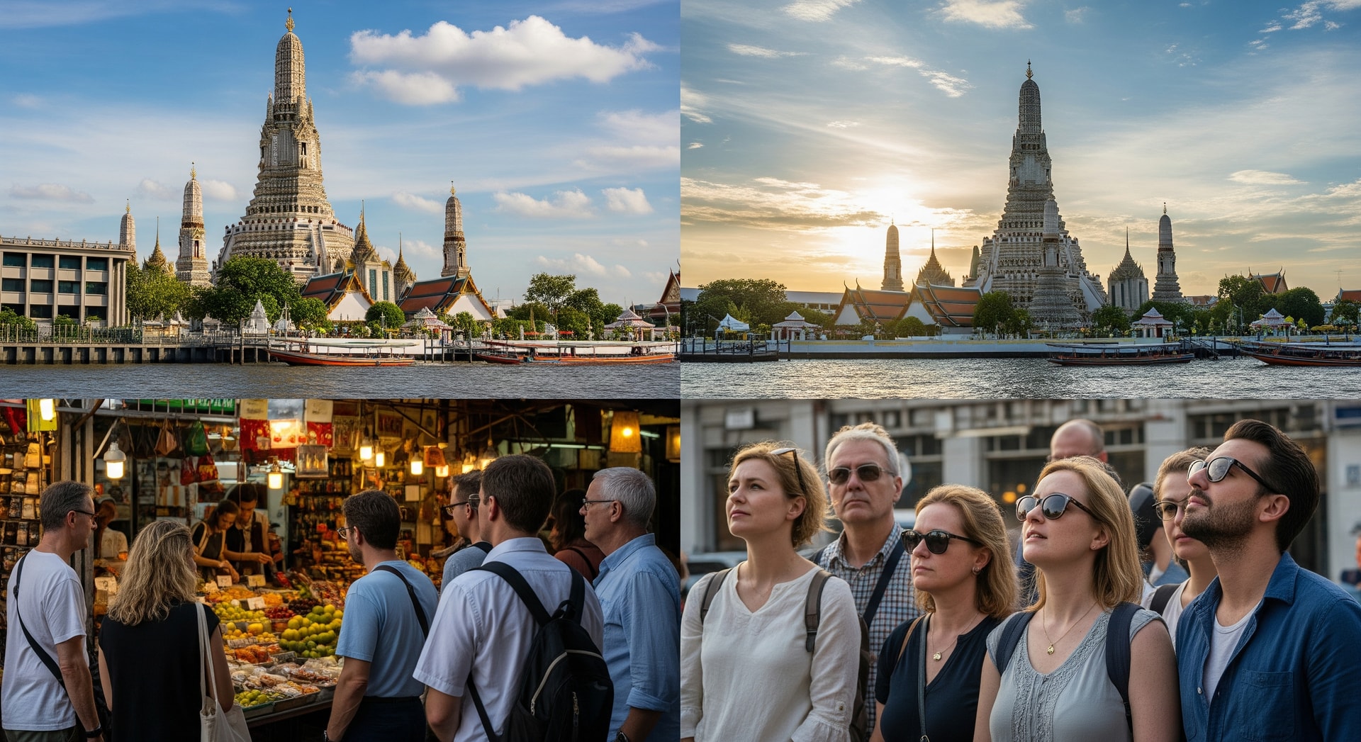 Tourists exploring Bangkok and Thailand's cultural attractions as international arrivals rise